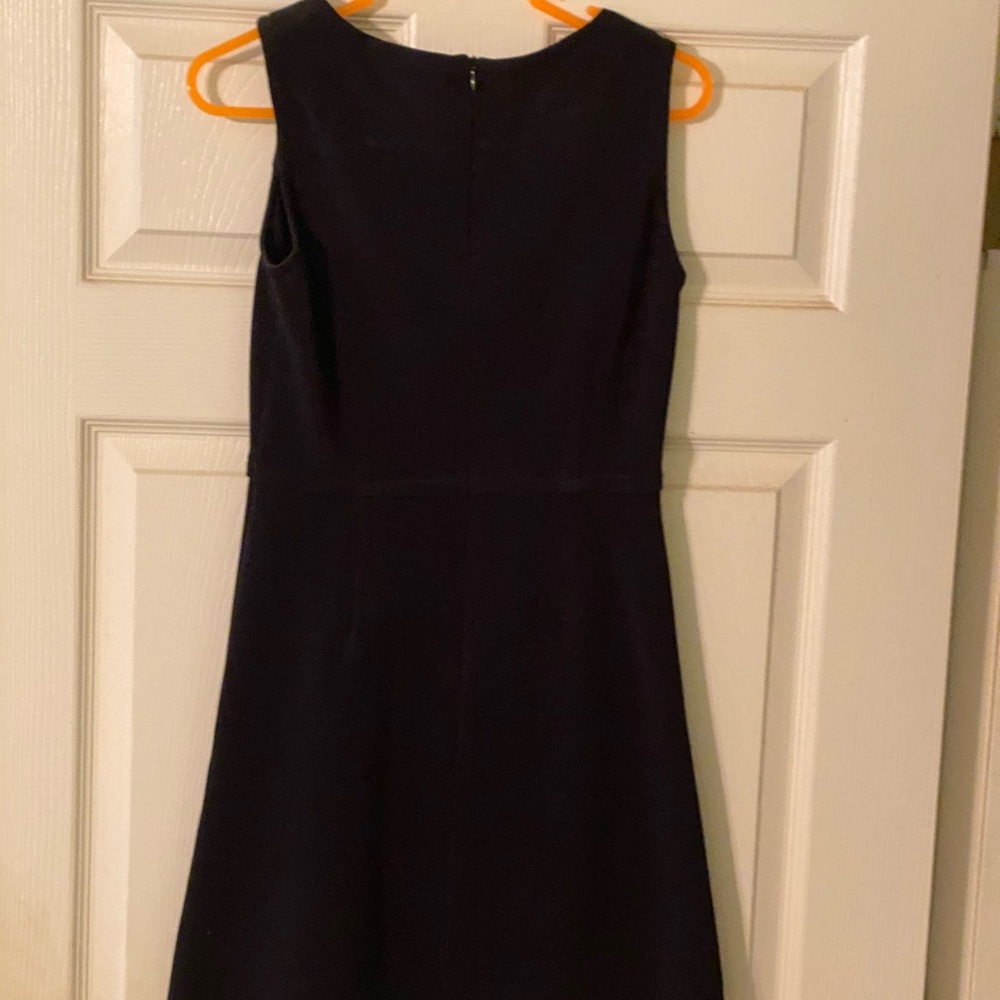 Max Studio Navy Blue A Line Dress - Size XS